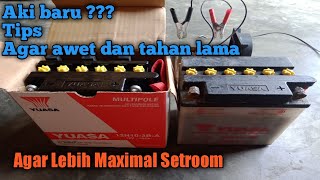 Daftar harga aki motor (kering dan basah) dari yang mahal dan murah