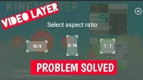 KINEMASTER ASPECT RATIO PROBLEM RESOLVING|Tamil Tech Thalaiva