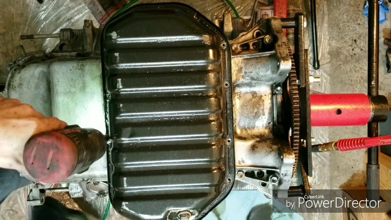 Lexus Sc400 1uz Clean Up And Oil Pan s Removal YouTube