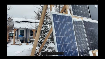Homestead: The Tiny Off Grid Cabin in the 33 Acre Woods - Solar Power Instal & Cabin Reorganization