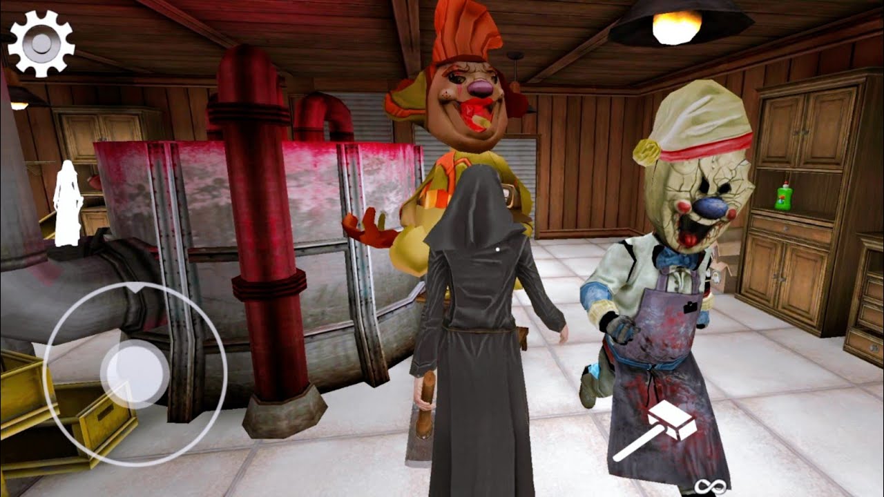 Playing As Evil Nun In Ice Scream 8 All Customize Full Gameplay