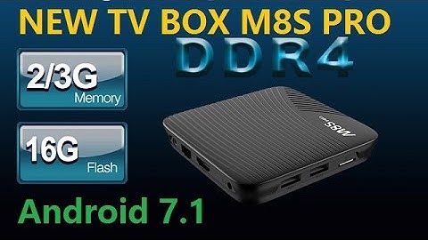 NEW! M8S PRO Android 7.1 TV Box Amlogic S912 3GB DDR4 RAM 16GB ROM