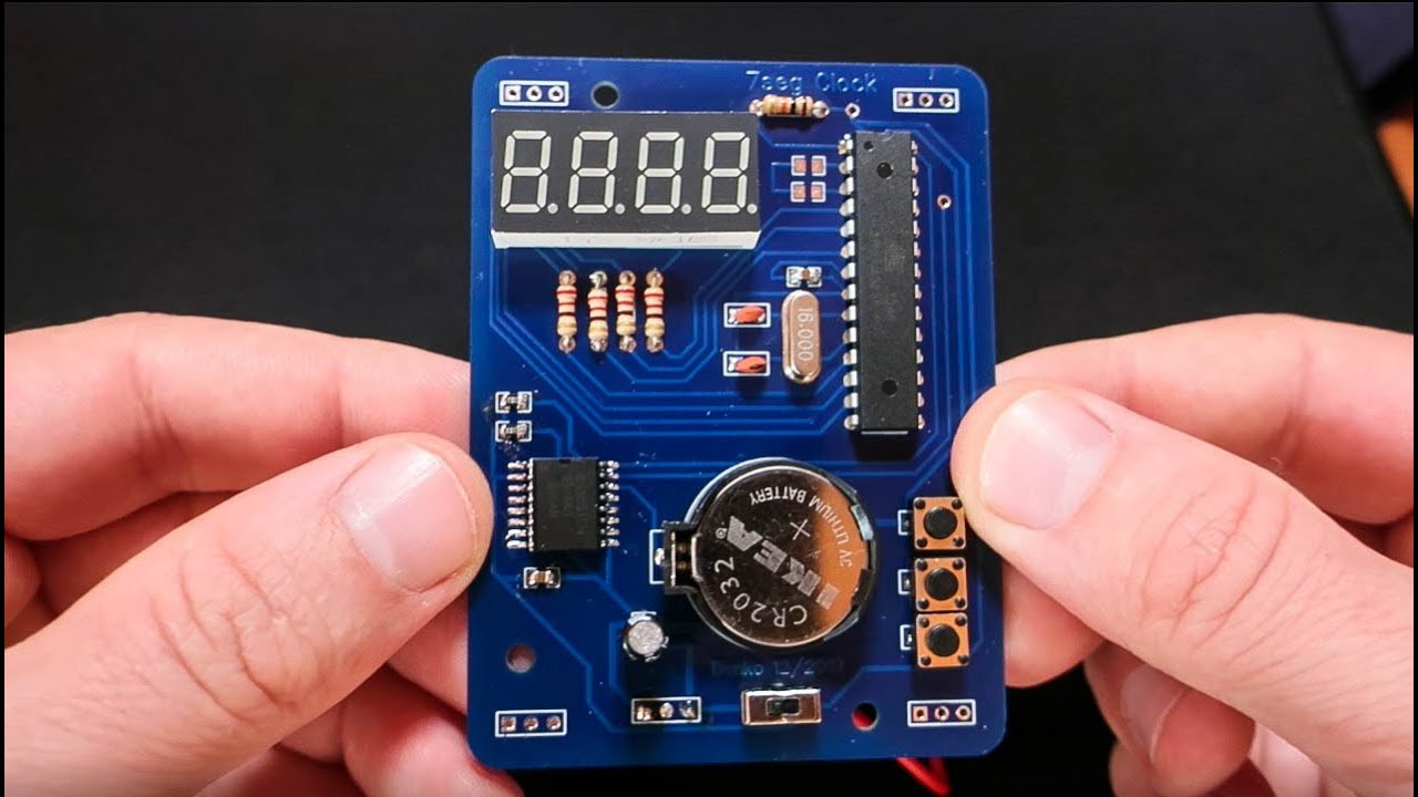 Arduino CLOCK , how to make - YouTube