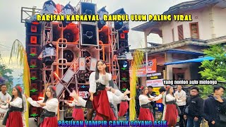 Barisan Karnaval Paling Viral Pasukan Vdanir Cantik Goyang Asik Ft Bbs  Karnaval Bahrul Ulum
