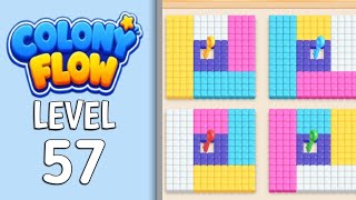 Colony Flow Level - 57 Gameplay Solution