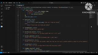 simple rule-based chatbot using python