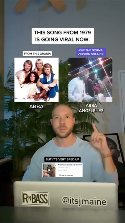 This 1979 Song Is Viral Now Because It Got Sped Up: ABBA “Angeleyes” #shorts #abba #spedup #trending