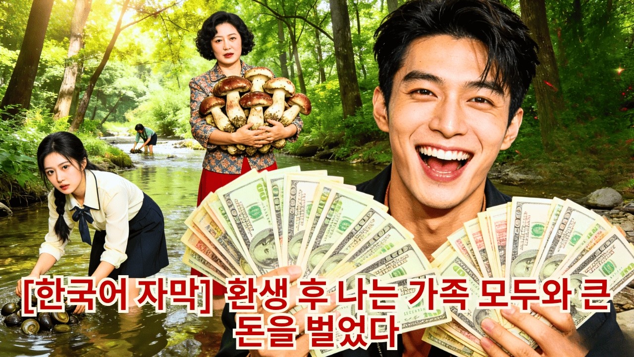 【다시 삶을 살게 된 나는 단호히 혈육 부모와의 관계를 끊었다! 키워준 부모님과 함께 송이버섯을 캐고 다슬기를 줍어 수백만 달러를 벌었다..】#Minidrama #drama #촌극