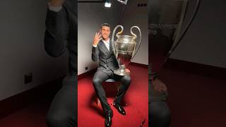 Cristiano Ronaldo With The Ucl Trophy