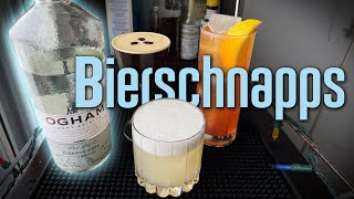 Was ist Bierschnaps Ein aus Bier hergestellter Schnaps!
