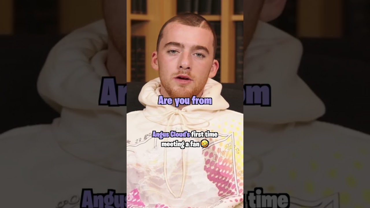 Angus Cloud's First Time Meeting A Fan 🤣