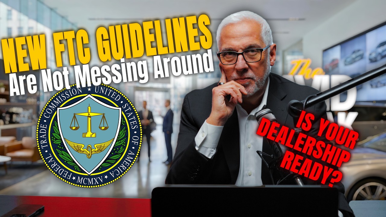 The FTC Just Changed the Game for Dealers! | The David Spisak Show ...
