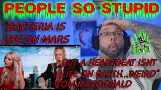 First time hearing Tom Macdonald- people so stupid(Rob Reacts)