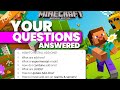 Answering YOUR questions about Minecraft Add-Ons for Bedrock