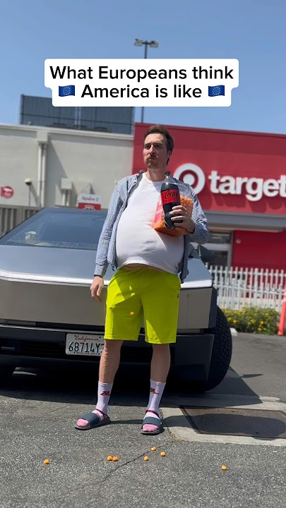 What Europeans think America is like (not good) #shorts