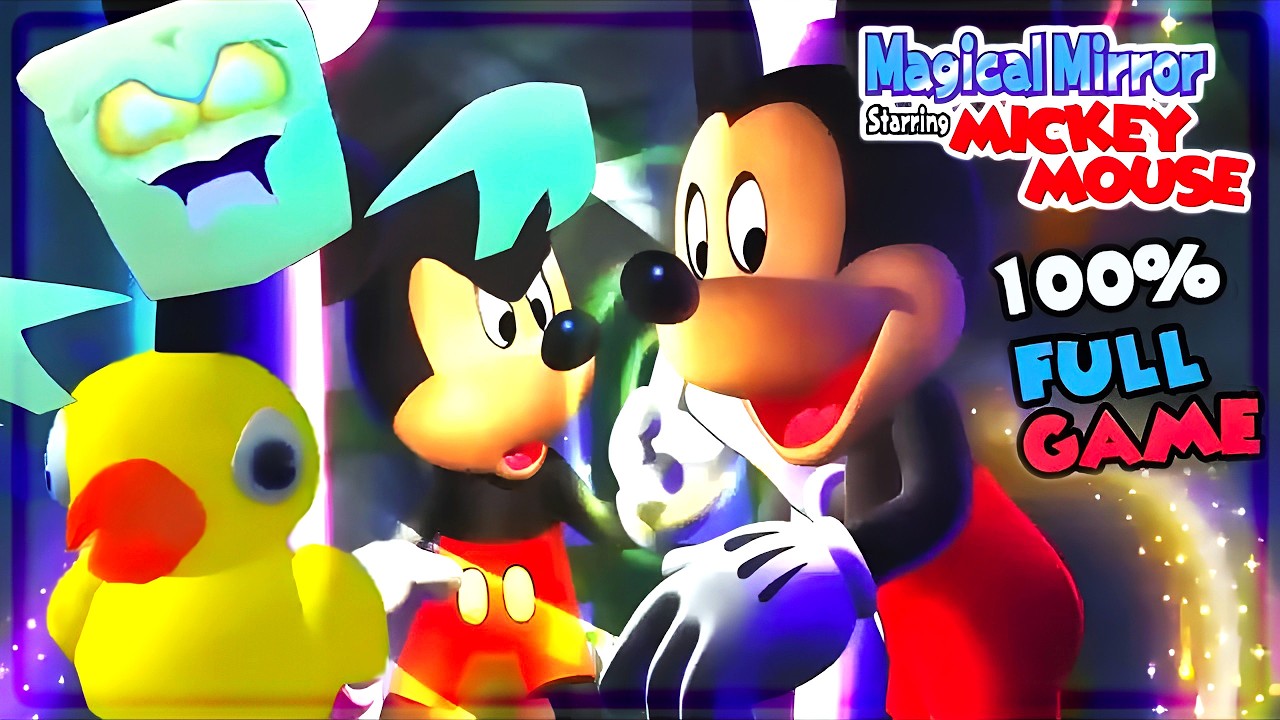 Disney's Magical Mirror Starring Mickey Mouse FULL GAME 100% Walkthrough Longplay (Gamecube)
