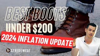 2024's Best Boots for Under $200