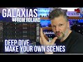 Deep dive in Galaxias from @RolandCloud - make your own scenes