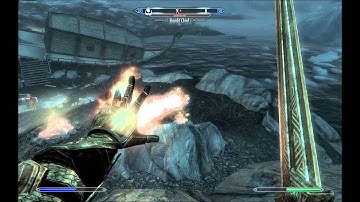 Skyrim - Dawnguard final boss fight