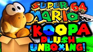 MLPB - Banpresto Super Mario 64 KOOPA Plush Unboxing!