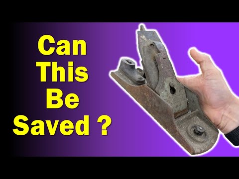 Hand Plane Restoration | Stanley Bedrock 604-1/2 Resurrection