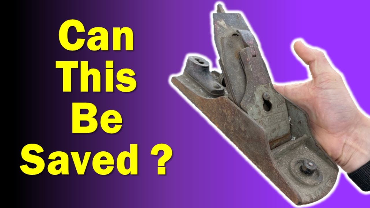 Hand Plane Restoration Stanley Bedrock 6041/2 Resurrection YouTube