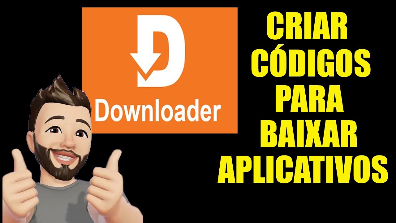Como criar código para baixar aplicativo no Downloader.