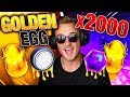 WORLD RECORD! | Opening 2,100 Golden Eggs In Rocket League + Trade ups! - BIGGEST CRATE OPENING