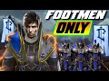 FOOTMEN ONLY - FOOTMAN FRENZY IN MULTIPLAYER MELEE - WC3 - Grubby