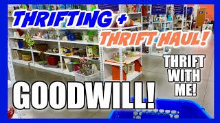GOODWILL THRIFT WITH ME & THRIFT HAUL ** Home Decor & Vintage Thrifting