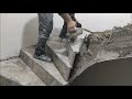 Mermerciden yuvarlak merdivene mermer granit böyle döşenir - Marble granite flooring master