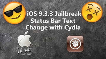 How To Change Carrier Text On Status Bar? [iOS 9.3.3 Jailbreak,Cydia]