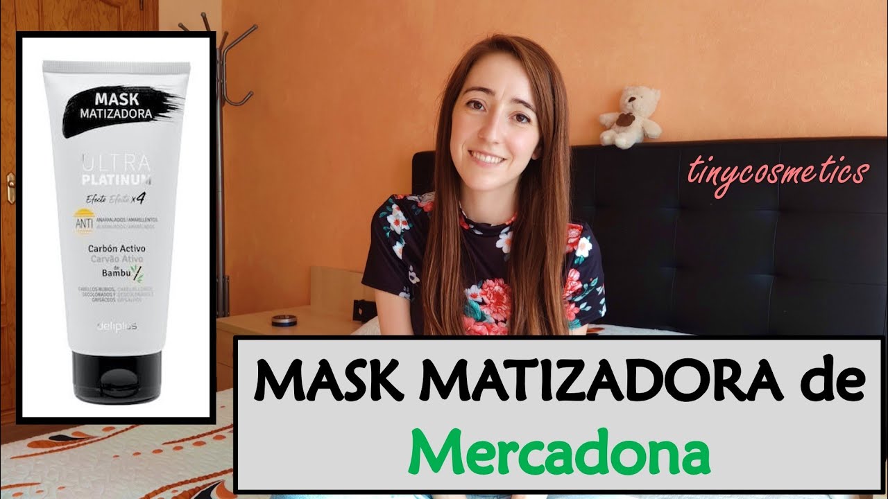 NEW Mercadona Platinum Matizing Mask, does it work? {tinycosmetics} -