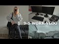 FIRST DAY BACK IN THE OFFICE | 9-5 work vlog