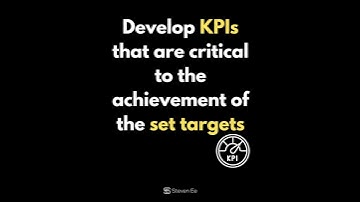 How would you set KPIs in FM-SLA?
