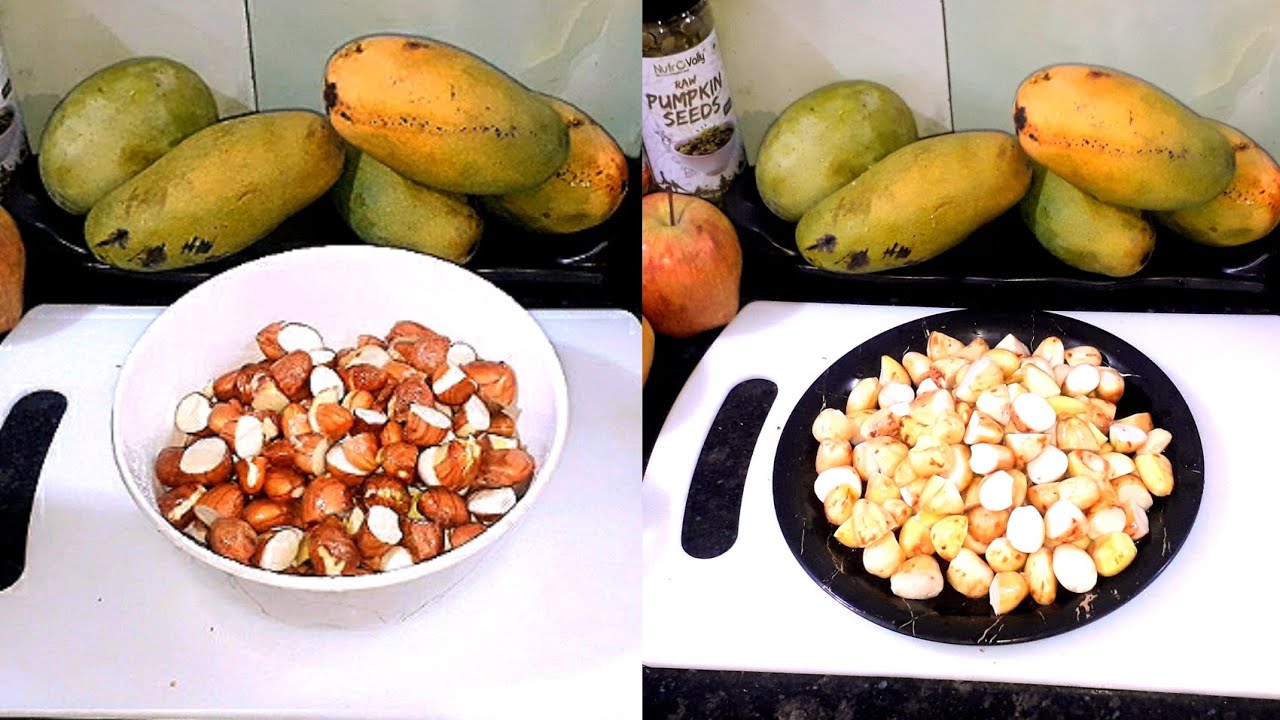 How to remove the skin of Jackfruit seed EASILY || EASY KITCHEN HACK ...