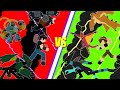 BEN 10 REBOOT VS KEVIN 11 part01 (STICK NODES PRO)