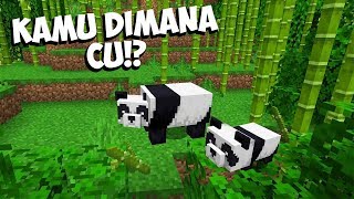 PANDA KAMU DIMANA AKU MAU SAYANG KAMU TAU! MINECRAFT #nemeninpuasa