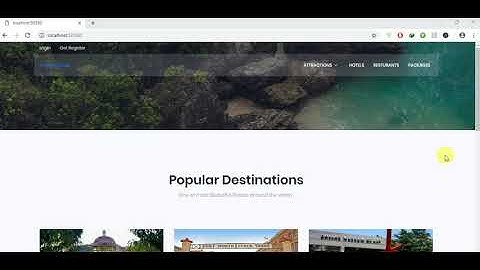 travel guide Demo