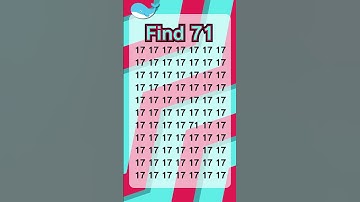 Check observation skill 145: only 7% people can find the number in 5 sec #shorts #spotthedifference