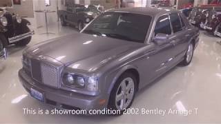 2002 Bentley Arnage T, 24k Miles, Dealer Serviced, Showroom Condition!