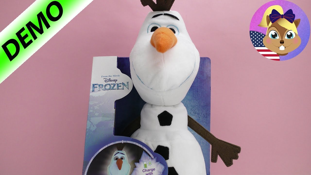 Olaf from Frozen Ice Queen Glows in the Dark - Sweet stuffed animal for kids | Play with me toys