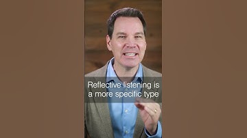 Active vs. Reflective Listening Skills