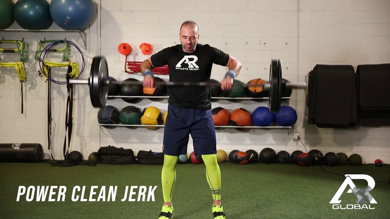 Power Clean Jerk YouTube