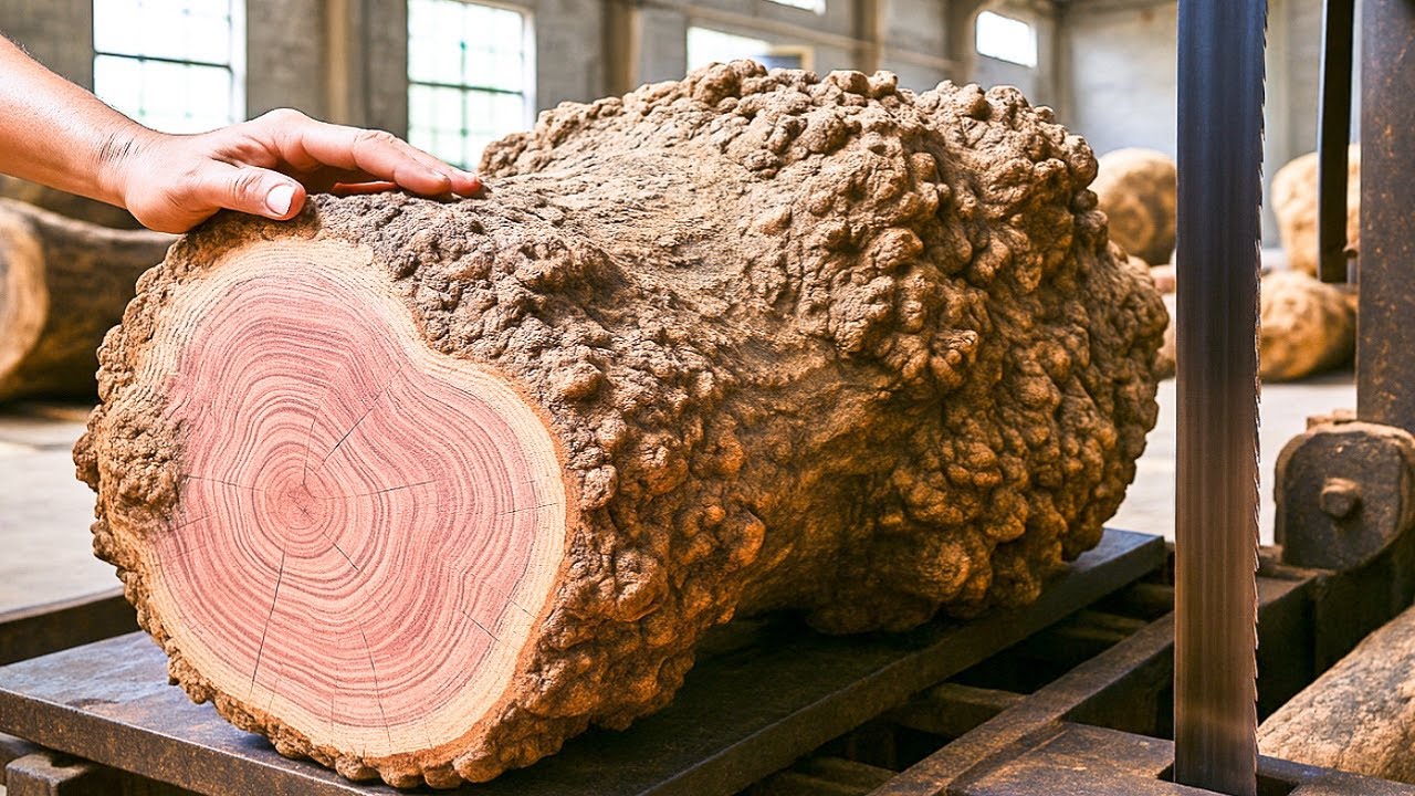 I Created A Powerful Art From Wood At Home ㅡ Not Many People Know This Simple Method!