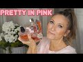 PRETTY IN PINK PERFUME TAG/PERFUME COLLECTION...CHANEL, LANCOME, DIOR AND MORE!