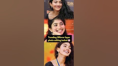 Trending 3Mirror layer photo editing Inshot🌸🔥#inshotapp #videoediting#photoediting#trendingshorts