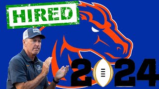 Does Boise State’s new OC hire guarantee them a spot in the 2024 CFP?!