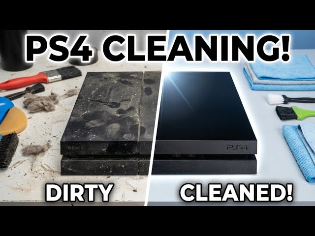 How to Clean PlayStation 4 CUH-1003A#PS4#CLEANING - YouTube