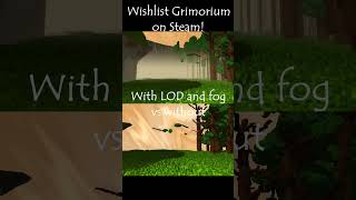 Improving visuals with LOD and fog #gamedev #voxel #graphics #gameengine